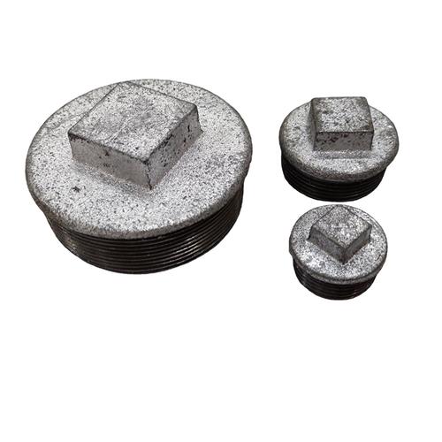 玛钢管件镀锌堵头 水暖消防工程中的关键封堵组件